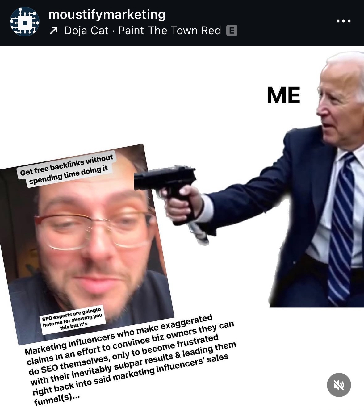 Moustify Marketing makes memes